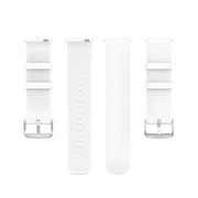 20mm Kalebol Round Tail Silicone Watch Band(White)