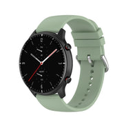 20mm Kalebol Round Tail Silicone Watch Band(Ice Green)