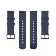 20mm Kalebol Round Tail Silicone Watch Band(Midnight Blue)