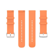 22mm Kalebol Round Tail Silicone Watch Band(Orange)