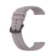 22mm Kalebol Round Tail Silicone Watch Band(Roland Purple)
