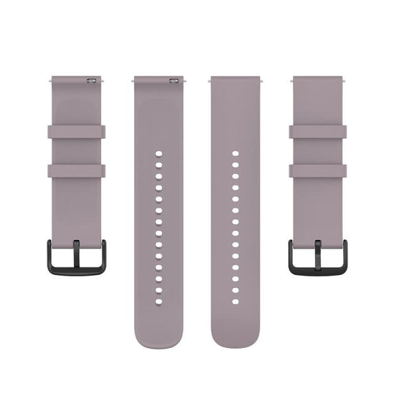 22mm Kalebol Round Tail Silicone Watch Band(Roland Purple)