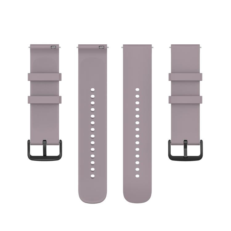 22mm Kalebol Round Tail Silicone Watch Band(Roland Purple)