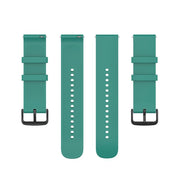 22mm Kalebol Round Tail Silicone Watch Band(Pine Green)