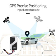 TK403C Car 4G GPS Bluetooth Satellite Locator Tracker(Black)