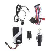 TK403D Car 4G GPS Bluetooth Satellite Locator Tracker, with Remote Control(Black)