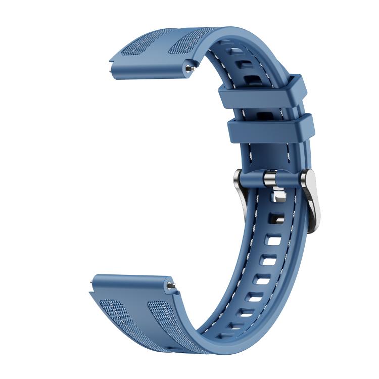 18mm Kalebol Composite Silicone Watch Band(Light Blue)