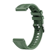 18mm Kalebol Composite Silicone Watch Band(Green)