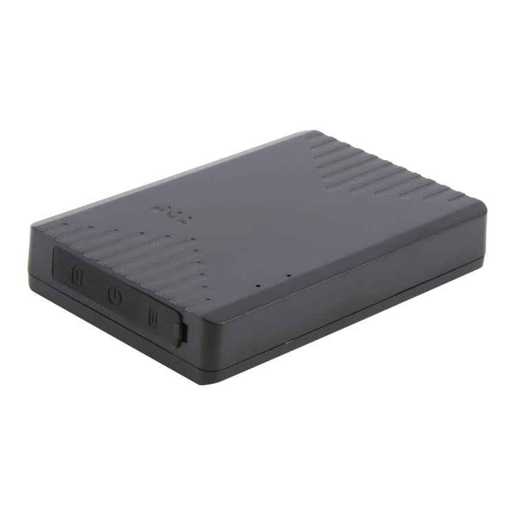 V6A 3000mAh Car 4G GPS WiFi Locator Tracker(Black)