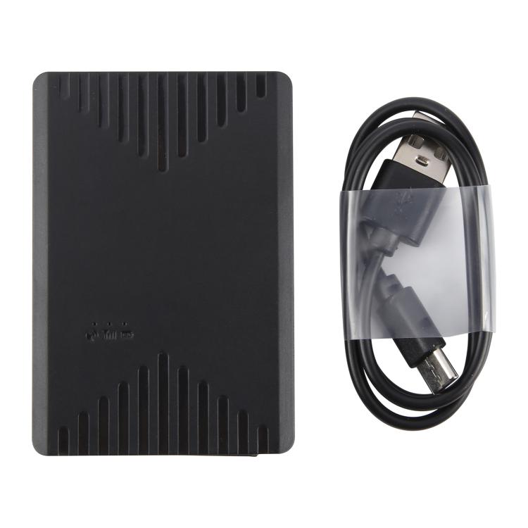 V6A 3000mAh Car 4G GPS WiFi Locator Tracker(Black)