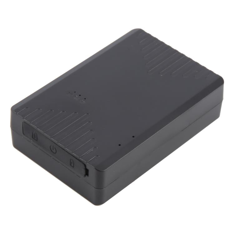 V6B 6000mAh Car 4G GPS WiFi Locator Tracker(Black)