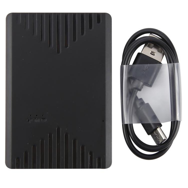 V6B 6000mAh Car 4G GPS WiFi Locator Tracker(Black)