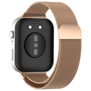 For Huawei Watch Fit3 Kalebol Milanese Stainless Steel Strap(Rose Gold)