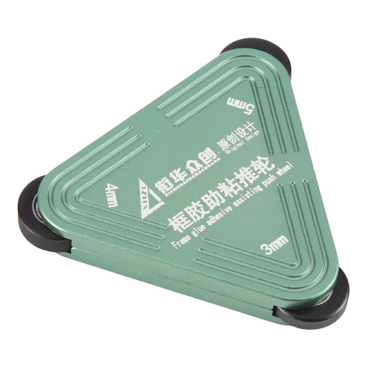 XHZC Middle Frame Water-resistant Adhesive Assisting Push with 3 / 4 / 5mm Auxiliary Wheel