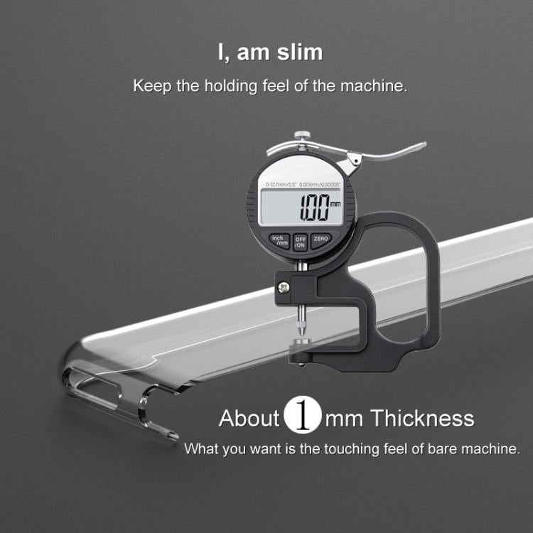 For iPhone 16e imak UX-5 Series Super Slim Transparent Shockproof TPU Protective Case(Transparent)
