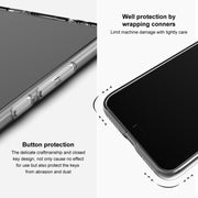 For iPhone 16e imak UX-5 Series Super Slim Transparent Shockproof TPU Protective Case(Transparent)