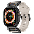 For Apple Watch 46mm / 49mm / 45mm / 44mm Armor Gear Silicone Watch Band(Black Starlight) - free shipping - PMc TechLife - Order now!