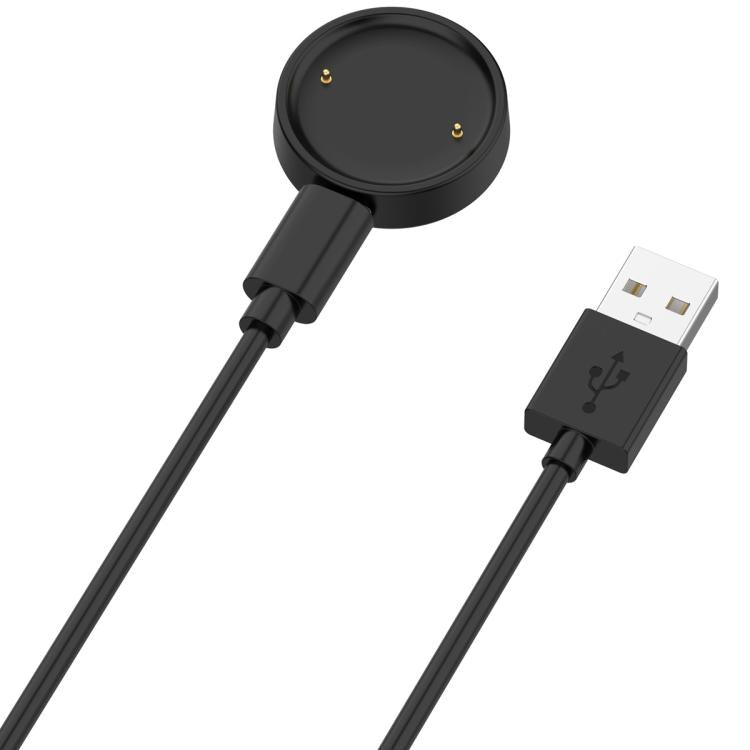 For Amazfit Bip 6 / Active 2 USB-C / Type-C Interface Adapter Split Smart Watch Charging Cable Set, Length: 1m(Black)