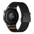 22mm Parachute Buckle Elastic Nylon Watch Band(Black) - 22mm Bands by PMc TechLife | Online Shopping South Africa | PMc TechLife | Buy Now Pay Later Mobicred