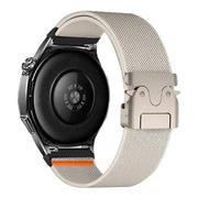 22mm Parachute Buckle Elastic Nylon Watch Band(Starlight)