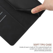 For Tecno Pova 7 5G Stitching Embossed Leather Phone Case(Black)