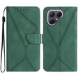 For Tecno Pova 7 Ultra 5G Stitching Embossed Leather Phone Case(Green) - free shipping - PMC TechLife - Order now!