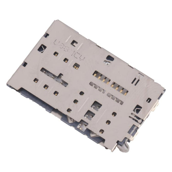 For Galaxy Galaxy A7 2016 SM-A710 10pcs Original SIM + Micro SD Card Reader