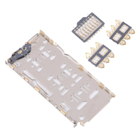 For Galaxy A20 SM-A205 10pcs Original SIM + Micro SD Card Reader