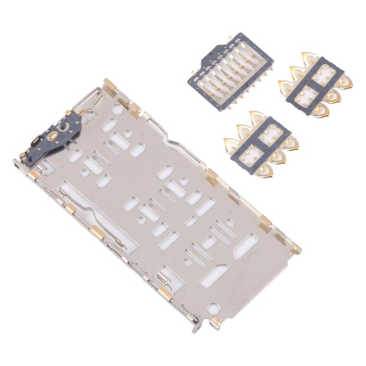 For Galaxy A20 SM-A205 10pcs Original SIM + Micro SD Card Reader