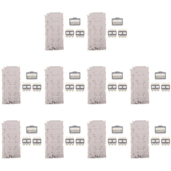 For Galaxy A30 SM-A305 10pcs Original SIM + Micro SD Card Reader