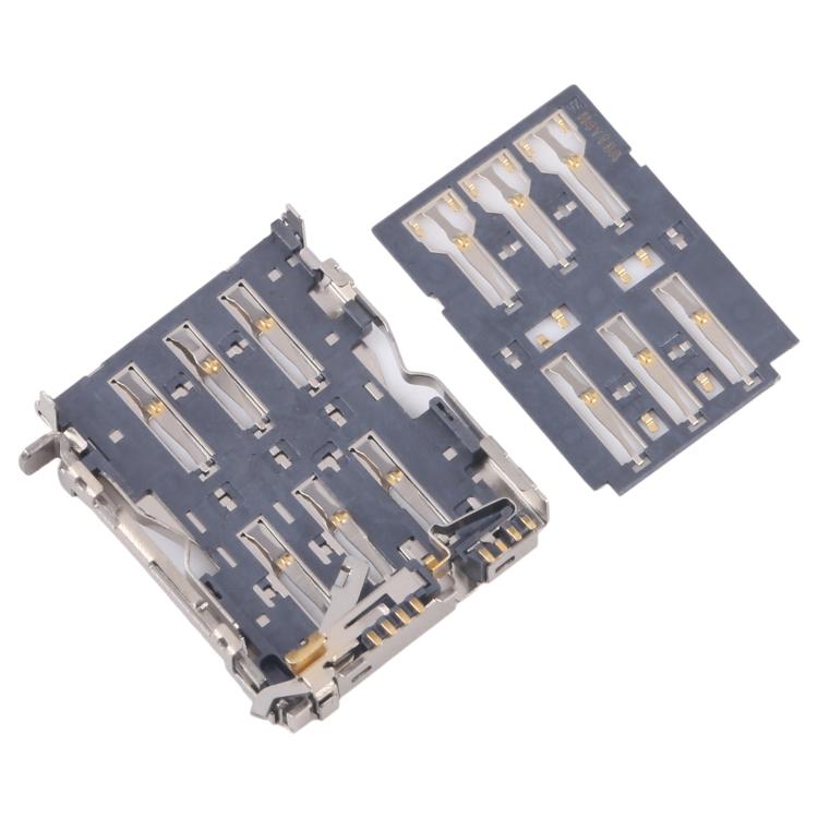 For Galaxy S21 5G SM-G991 10pcs Original SIM Card Reader