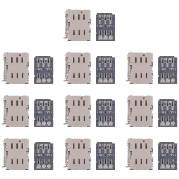 For Galaxy S24 SM-S921 10pcs Original SIM Card Reader