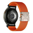 For Samsung Galaxy Watch 7 / 6 / 5 / 4 Press Button Connector Parachute Buckle Elastic Nylon Watch Band(Orange) - Watch Bands by PMc TechLife | Online Shopping South Africa | PMc TechLife | Buy Now Pay Later Mobicred