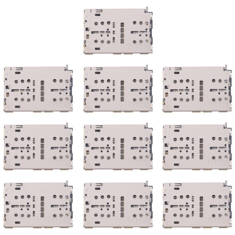 For Huawei P10 10pcs Original SIM + Micro SD Card Reader