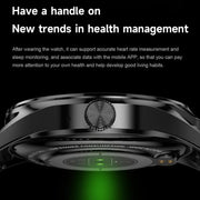 D9 1.46 inch 2 in 1 Bluetooth Earphone Smart Watch, Support Bluetooth Call / NFC / Heart Rate(Black)
