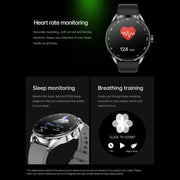 D9 1.46 inch 2 in 1 Bluetooth Earphone Smart Watch, Support Bluetooth Call / NFC / Heart Rate(Black)
