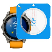 For Garmin Fenix 8 AMOLED 47mm imak Tempered Glass Watch Film, Self-positioning Version