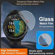 For Garmin Approach S70 47mm imak Tempered Glass Watch Film, Self-positioning Version
