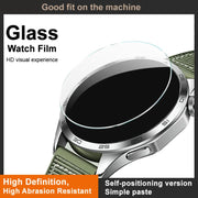 For Garmin Fenix 8 AMOLED 51mm imak Tempered Glass Watch Film, Self-positioning Version