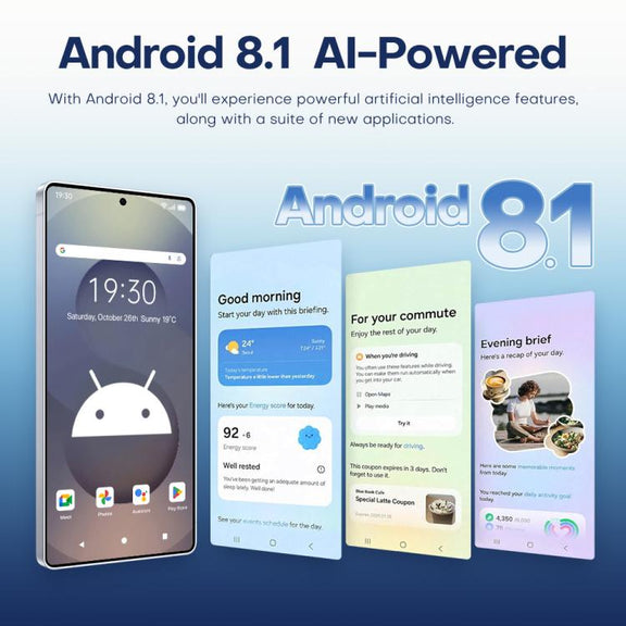 F10 / S25 Ultra, 2GB+16GB, 6.75 inch Android 8.1 MTK6753 Octa Core, Network: 3G, Dual SIM, Plug:AU Plug(Titanium Blue)