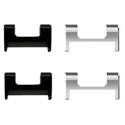 For Amazfit T-Rex 1 Pair Metal Watch Band Connector with Screwdriver(Silver)