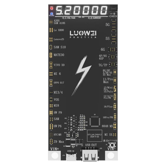 LUOWEI LW-B03 Battery Fast Charging Activation Board for iPhone/Android