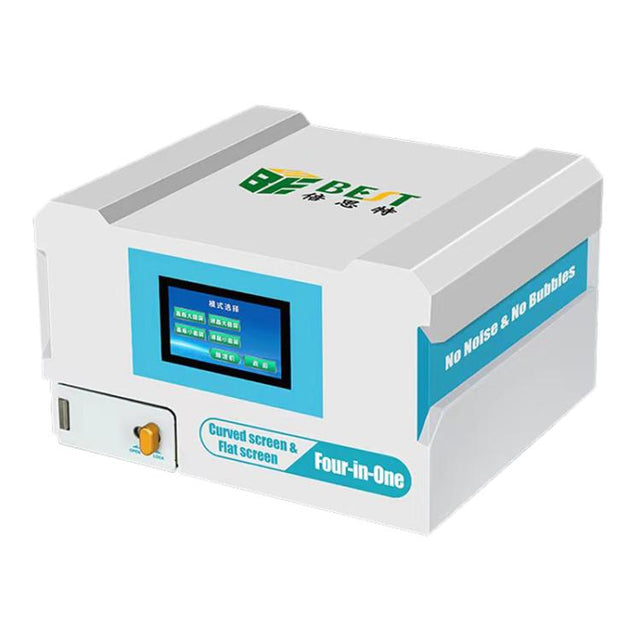 BEST B-528 4 in 1 7 inch Intelligent Laminating and Defoaming Machine Built-in Vacuum Pump, Plug:AU Plug
