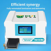 BEST B-528 4 in 1 7 inch Intelligent Laminating and Defoaming Machine Built-in Vacuum Pump, Plug:AU Plug