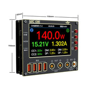i2C C09 Charge Detection / Voltage Measurement Digital Waveform Ammeter, Model:With Expansion  Board