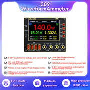 i2C C09 Charge Detection / Voltage Measurement Digital Waveform Ammeter, Model:With Expansion  Board