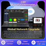 i2C C09 Charge Detection / Voltage Measurement Digital Waveform Ammeter, Model:With Expansion  Board