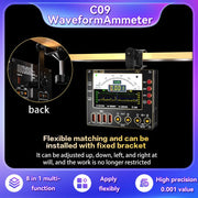 i2C C09 Charge Detection / Voltage Measurement Digital Waveform Ammeter, Model:With Expansion  Board