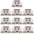 For vivo S20 5G V2429A 10pcs Original Charging Port Connector - Single Tail Connector by PMc TechLife | Online Shopping South Africa | PMc TechLife | Buy Now Pay Later Mobicred