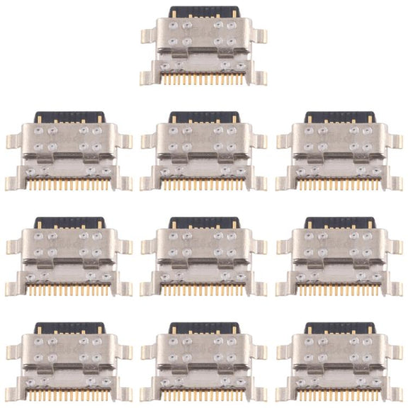 For Motorola Moto G52 10pcs Original Charging Port Connector